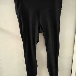 Black High-Waisted Leggings